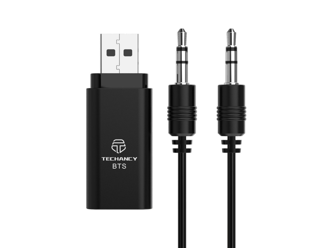 Techancy 2-in-1 Wireless Bluetooth Adapter, TQ5900, Supports Bluetooth Audio Transmission and Recept