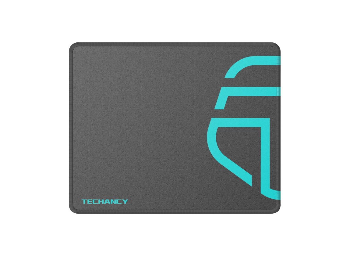 Techancy Mouse Pad 21*26 cm, TW2774, Non-slip Rubber, Suitable for PC Games, Black