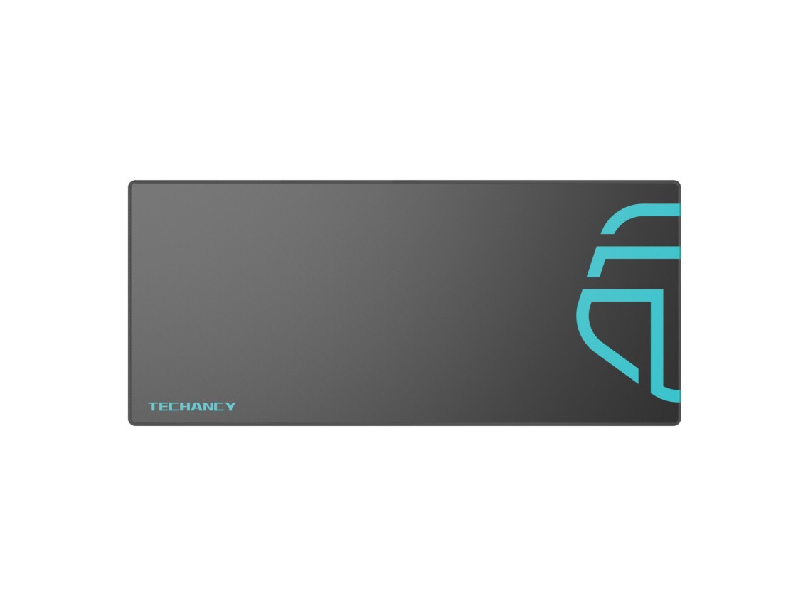 Techancy Mouse Pad 40 x 90 cm, TW2775, Non-slip Rubber, Suitable for PC Games, Black