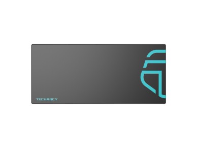 Techancy Mouse Pad 40 x 90 cm, TW2775, Non-slip Rubber, Suitable for PC Games, Black