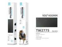 Tapete para rato Techancy 40 x 90 cm, TW2775, borracha antiderrapante, adequado para jogos de PC, pr