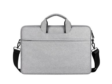 Techancy TW2778 Laptop Bag, Gray, 13.3-Inch, Adjustable Strap