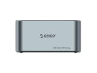 Orico docking station for 2.5" / 3.5" HDD / SSD, 5Gbps, USB-C to USB-C/A with cloning function (blac