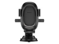 Soporte para coche Baseus UltraControl Pro con ventosa y gancho para rejilla de ventilación - Negro Soporte para coche Baseus UltraControl Pro con ventosa y gancho para rejilla de ventilación - Negro