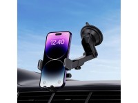 Soporte para coche Baseus UltraControl Pro con ventosa y gancho para rejilla de ventilación - Negro Soporte para coche Baseus UltraControl Pro con ventosa y gancho para rejilla de ventilación - Negro