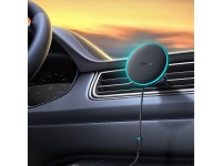 Carregador de carro indutivo MagSafe 15W USB C 25W Baseus CW01 - preto