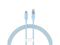 Baseus Explorer 100W USB-C - USB-C Cable with Intelligent Temperature Sensor 1m - Blue
