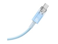 Baseus Explorer 100W USB-C - USB-C Cable with Intelligent Temperature Sensor 1m - Blue