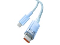 Baseus Explorer 100W USB-C - USB-C Cable with Intelligent Temperature Sensor 1m - Blue