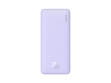 Banco de energa Baseus Airpow de 20 W y 10000 mAh - Morado
