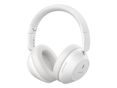 Auriculares inalmbricos supraaurales Baseus Bass 30 Max con Bluetooth 5.3 - Blanco