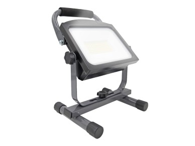 Projetor led recarregvel 50w 5.000lm 12.000mah 6.500 k