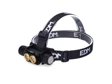 Lanterna frontal 3.000lm edm