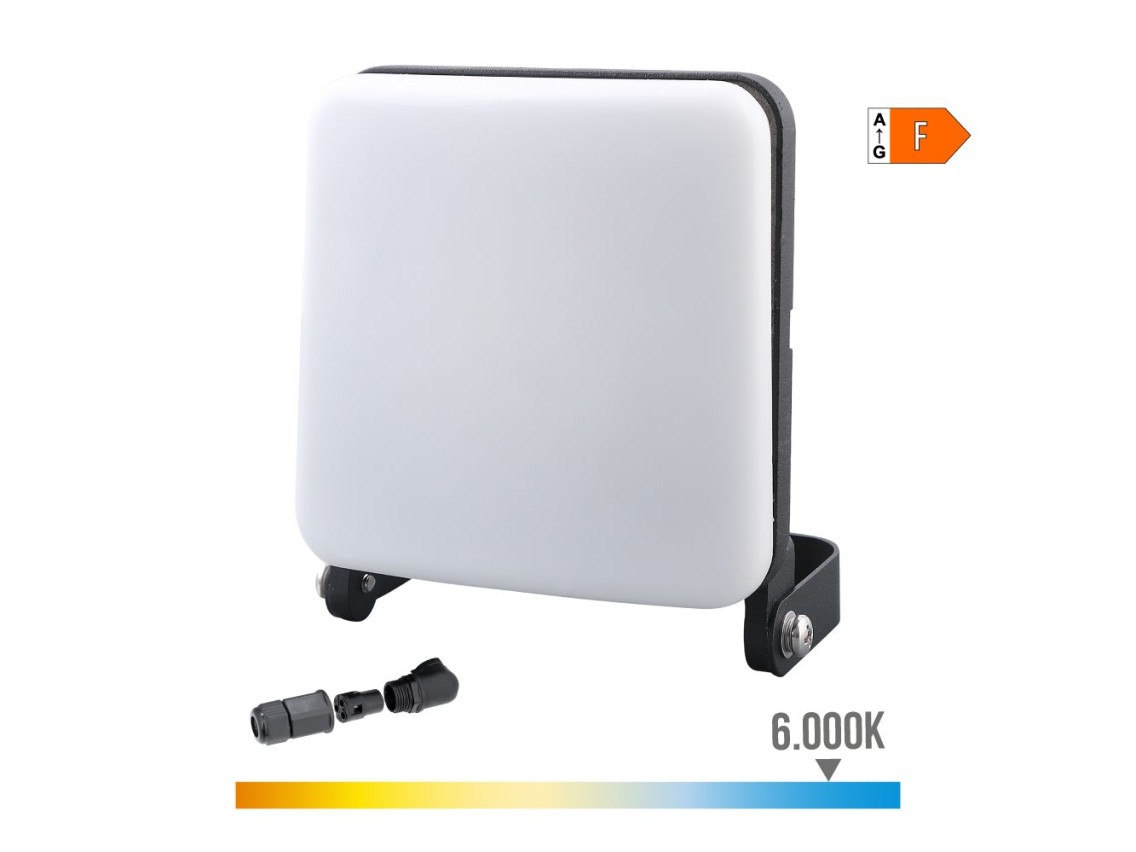 Led projector spotlight 50w 4100lm 6000k frameless edm