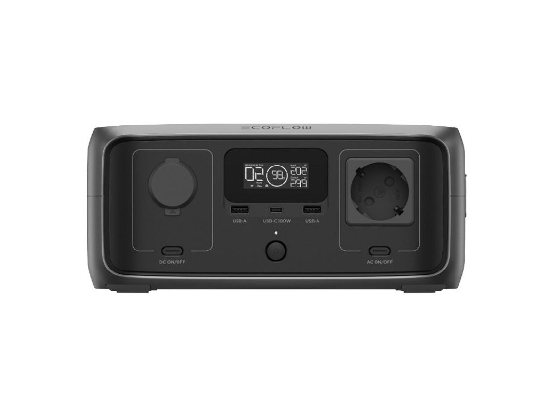 Bundle: Power Station EcoFlow RIVER 3 UPS + Solar Panel 45W USB-C