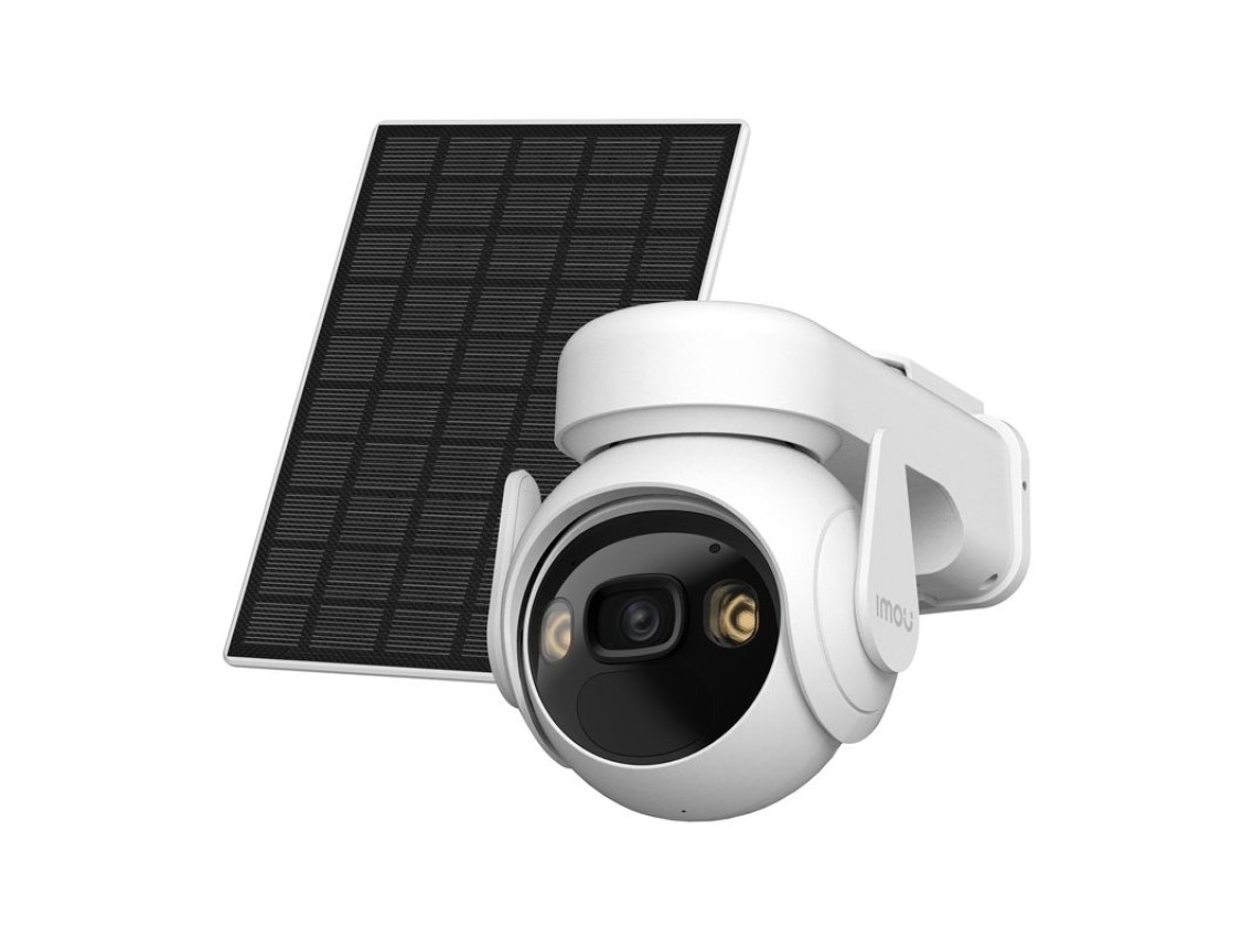 Cmera WiFi externa rotativa com painel solar IMOU Cell PT kit lite (tipo C)
