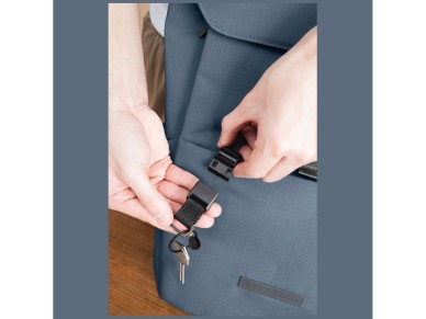 Mochila Uniq Arden RPET 18L - Preta