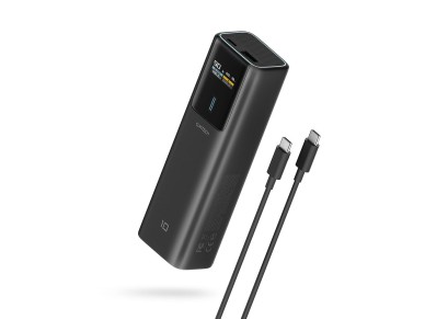 Powerbank Cuktech CKPB100PGLBL 150W 10000mAh USB-C USB-A - preto