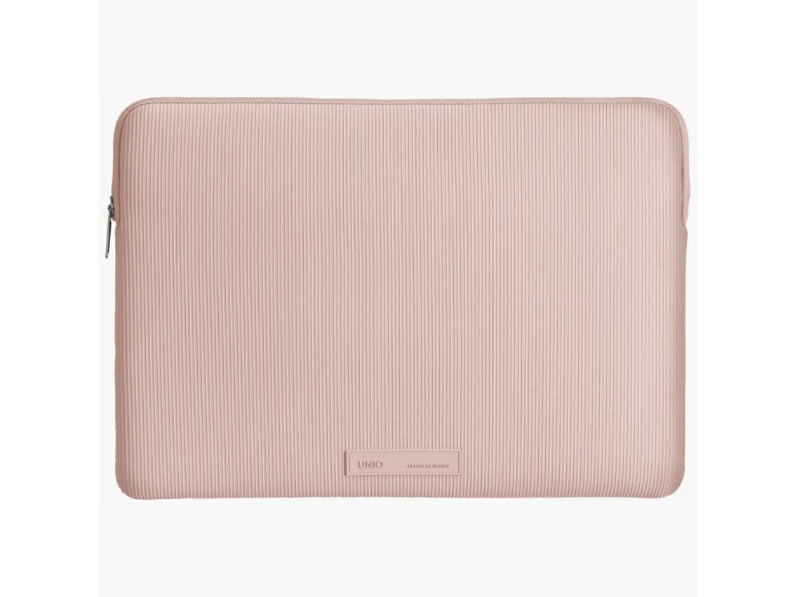 Capa para laptop Uniq Cyprus Ridge Edition para laptops de 14", neoprene resistente  gua, rosa