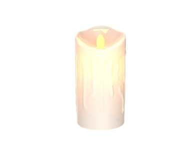 Techancy Vela LED ML1051 Sem Chama Pilar Realista Chama Tremeluzente Decoracao Natal Casamento Festa