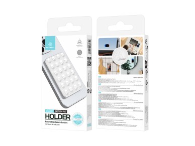 Techancy TZ6302 Suction Cup Mount for Mobile Phone Tablet Eco-Friendly Silicone 24 Suction Cups Stro