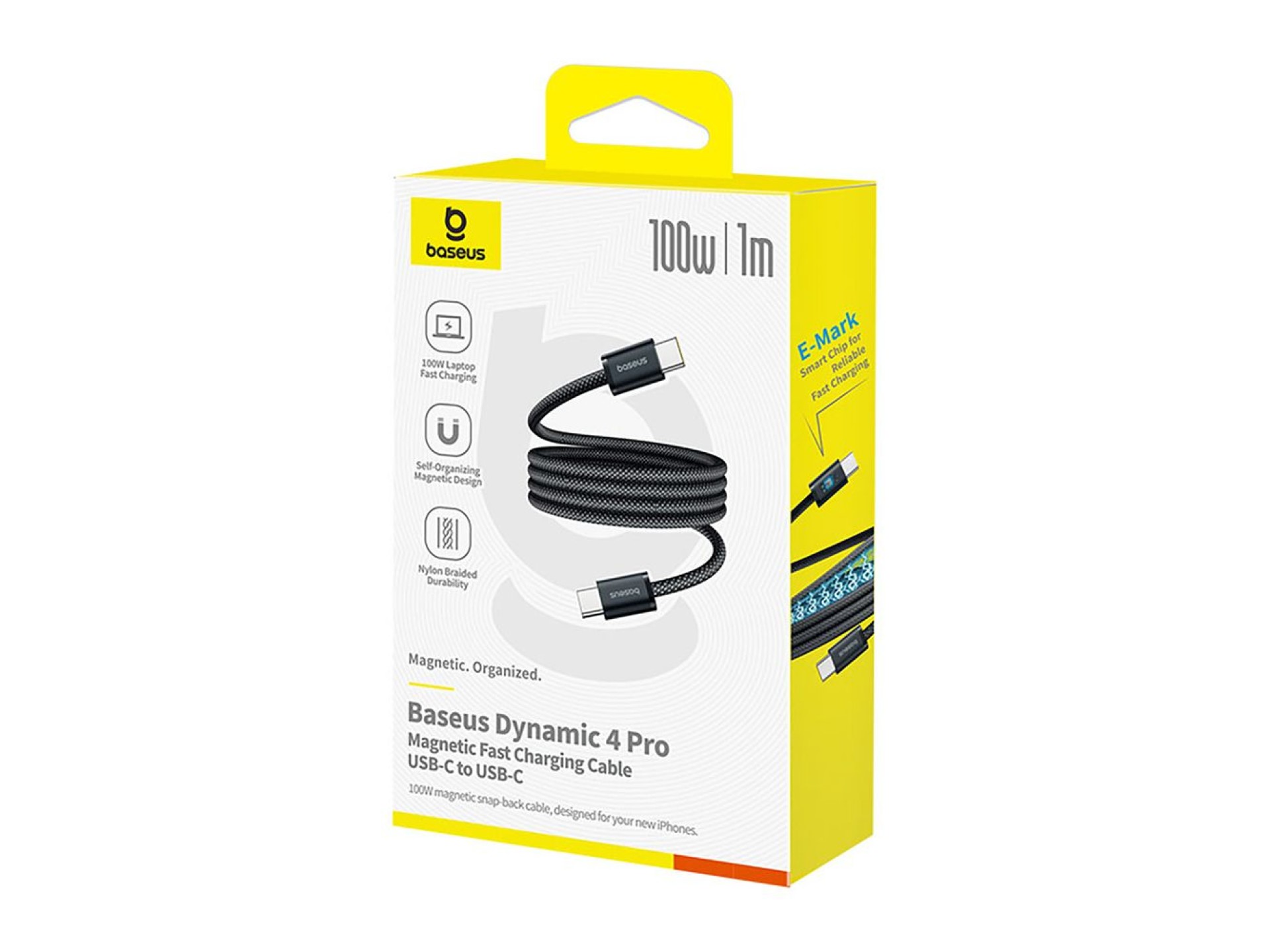 Baseus Dynamic 4 Pro Fast USB-C Cable - USB-C 100W 1m - Black