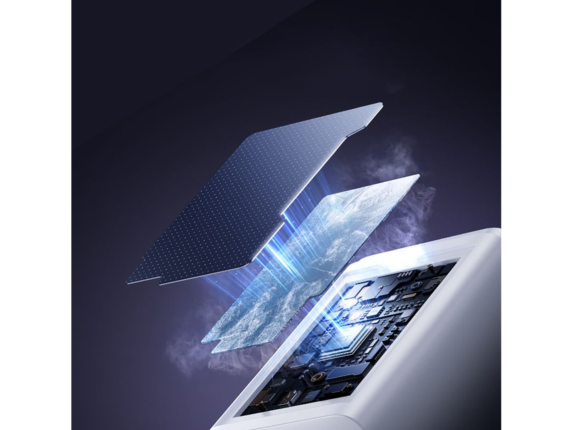 Baseus EnerFill FE11 2 x USB-C / USB-A 100W Wall Charger - White