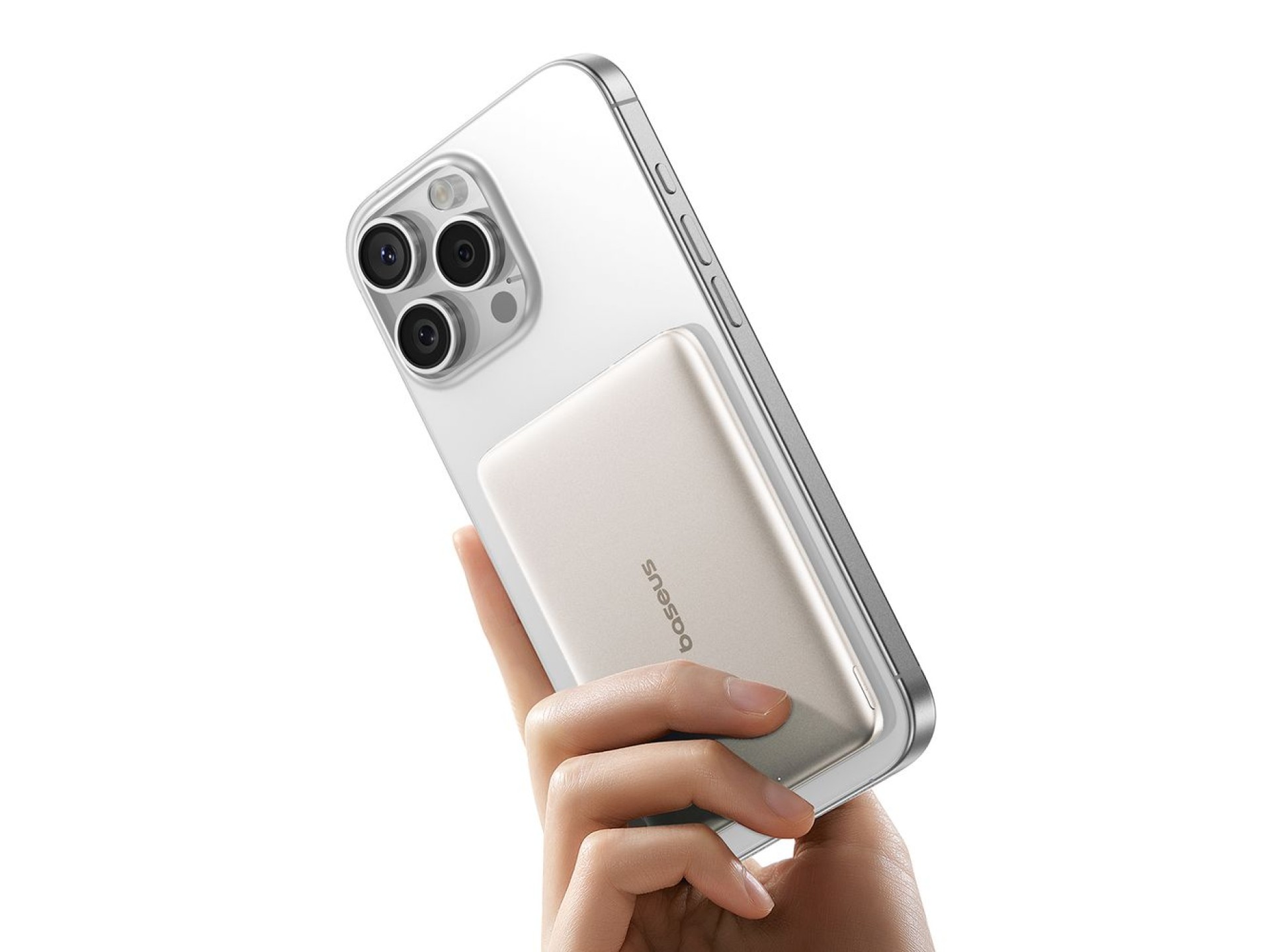 Baseus PicoGo AM41 Ultra-Slim 5000mAh 20W MagSafe Compatible Power Bank with Bases Simple USB-C 60W