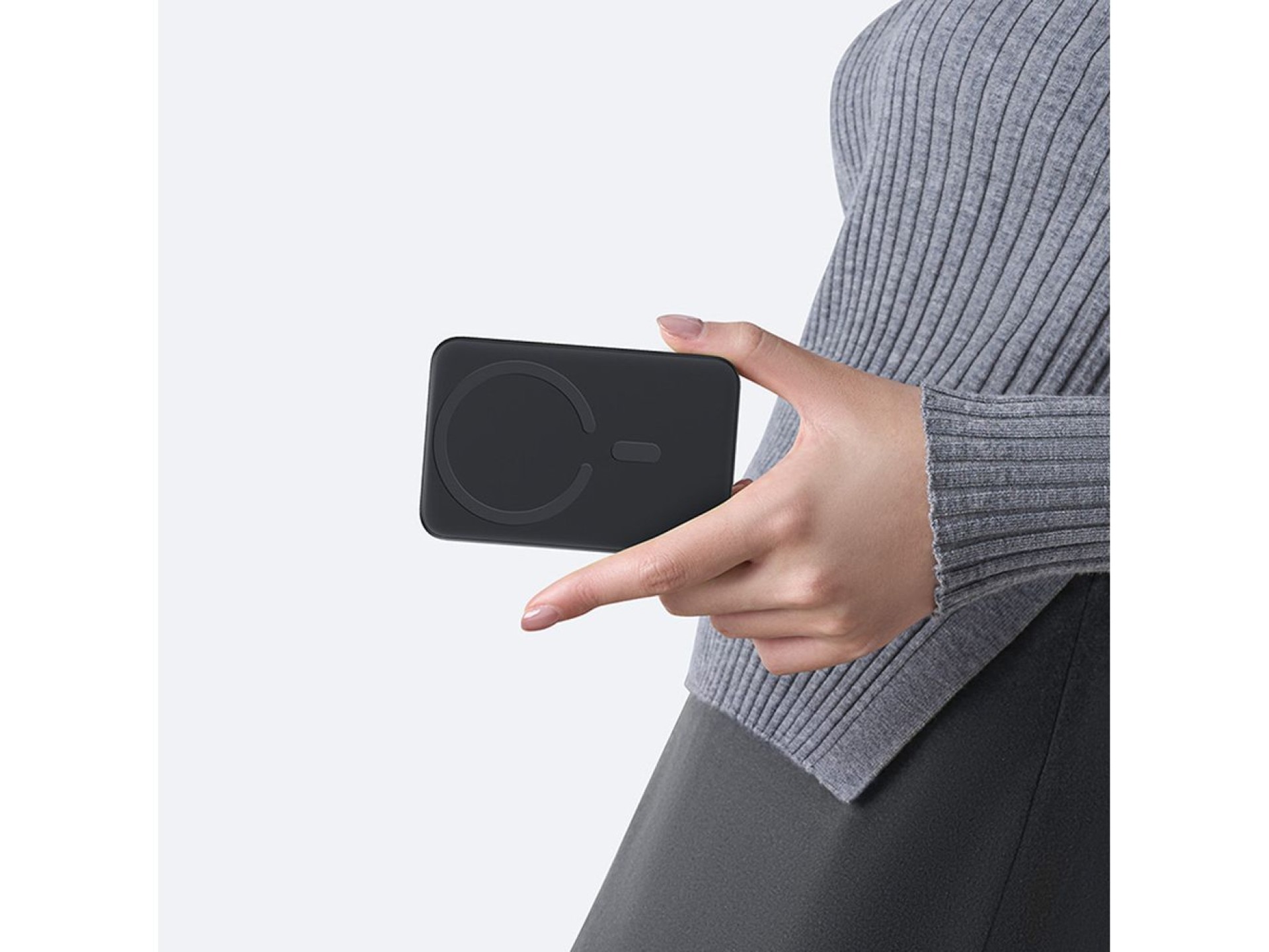 Batería externa Baseus EnerFill FM11 Ultra-Mini de 10000 mAh y 22,5 W compatible con MagSafe con cab