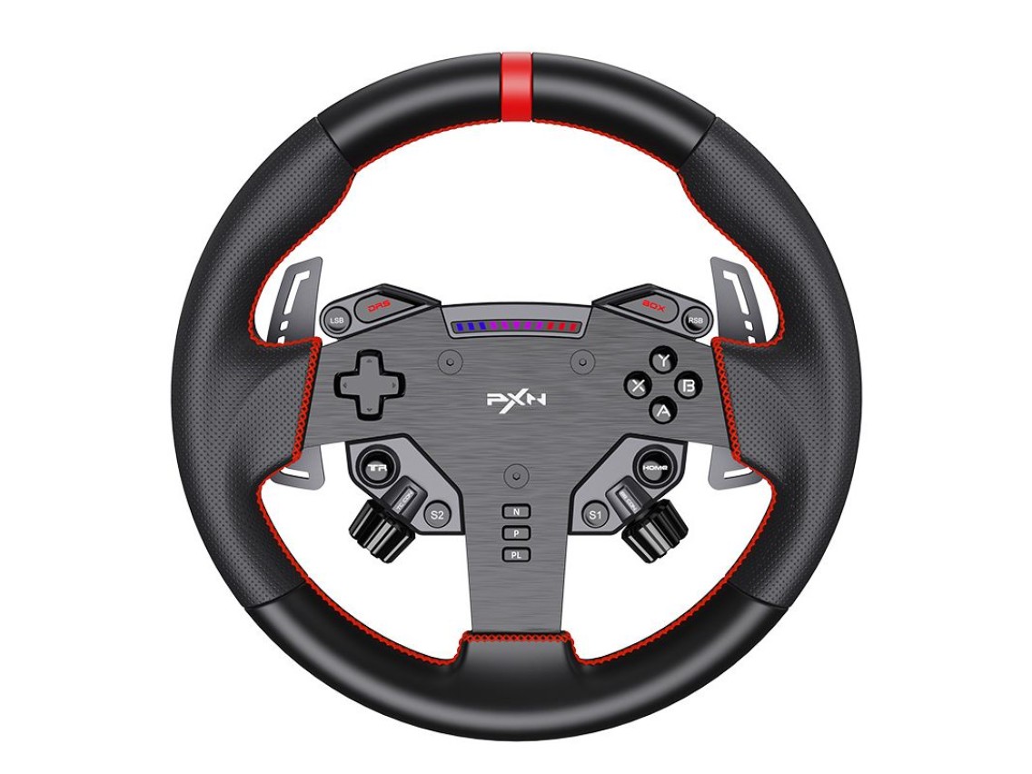 Conjunto de jogos PXN VD4 ??Bundle F - Base VD4 + volante WAS + pedais