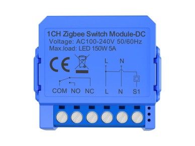 Avatto ZWSM16-DC-1 intelligent 1-channel ZigBee switch module with voltage-free DC contact