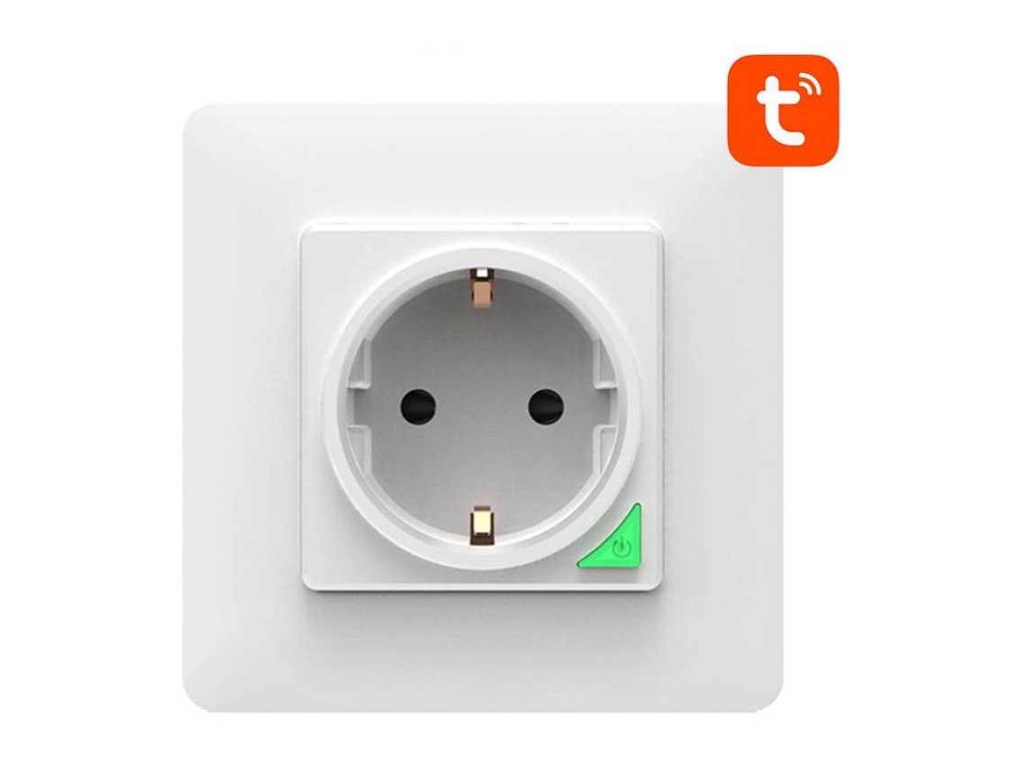 Smart WiFi Wall Socket Avatto N-WOT10-EU-W TUYA (white)