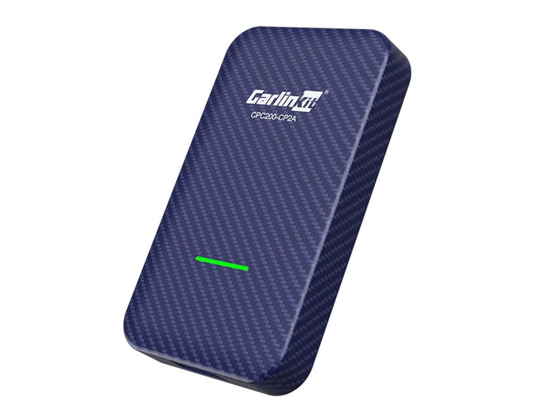 Adaptador inalámbrico Carlinkit CP2A para Apple CarPlay/Android Auto (azul)