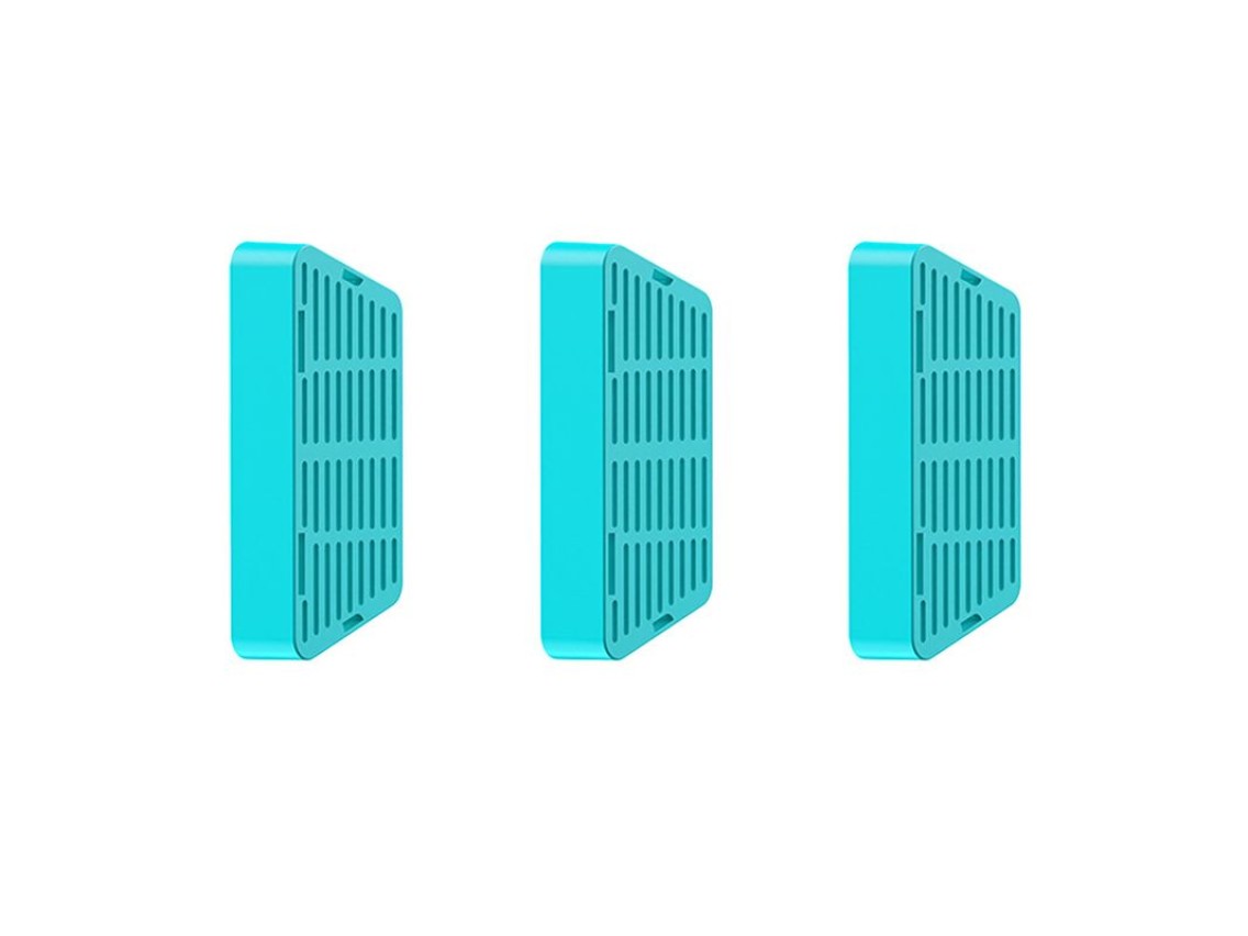 Filtros Rojeco para bebedouro de animais de estimação, 2600mAh, pacote com 3 unidades