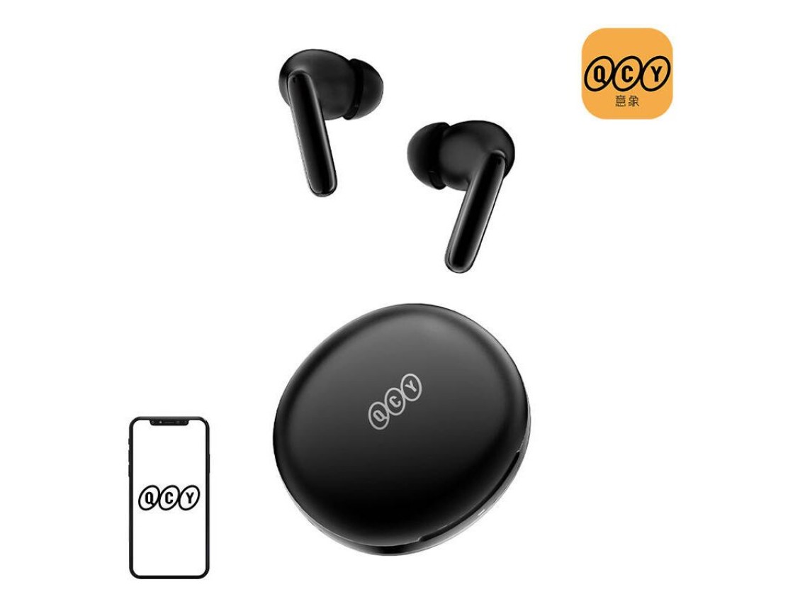 Auriculares TWS QCY T13 ANC2, ANC (negro)