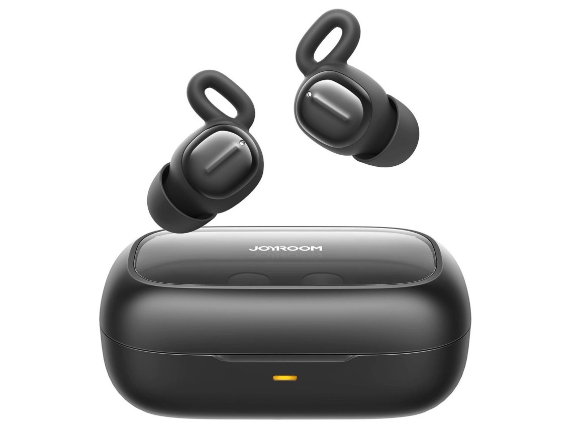Fones de ouvido TWS Joyroom JR-TS1 Cozydots Series com Bluetooth 5.3 e cancelamento de rudo - preto
