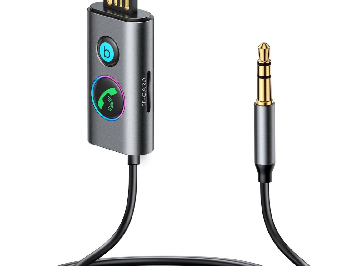 Joyroom JR-CB7 wireless car receiver - gray