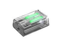 Fones de ouvido sem fio TWS Joyroom JR-TC1 IceLens Series com luzes LED - preto Fones de ouvido sem fio TWS Joyroom JR-TC1 IceLens Series com luzes LED - preto