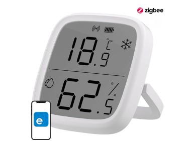 Smart Temperature and Humidity Sensor ZigBee LCD Sonoff SNZB-02D