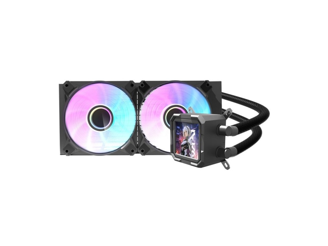 Sistema de refrigeração líquida para CPU Darkflash DV240S (preto)