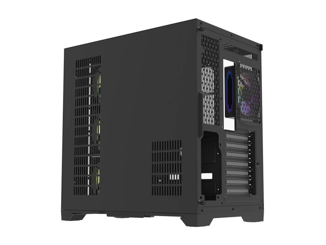 Darflash FT418 PRO computer case + 7 aRGB fans (black)