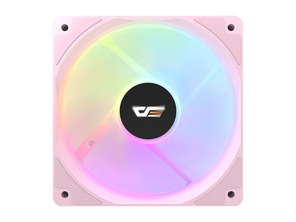 Computer Fan Darkflash CL12 LED (120x120) (pink)