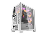 Darkflash DRX70 MESH computer case (white) + 4 RGB fans