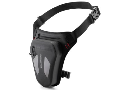 Bolsa para motocicleta Rockbros para perna, coxa, cintura e ombro - Preta