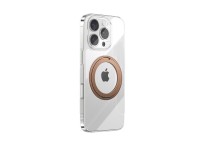 Joyroom JR-16JL6 Funda ultrafina compatible con MagSafe para iPhone 16 Pro con soporte de anillo de 