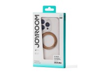 Joyroom JR-16JL6 Funda ultrafina compatible con MagSafe para iPhone 16 Pro con soporte de anillo de 