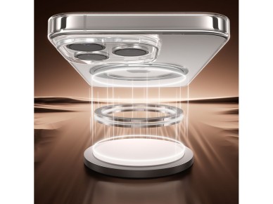 Joyroom JR-16JL6 Funda ultrafina compatible con MagSafe para iPhone 16 Pro con soporte de anillo de 