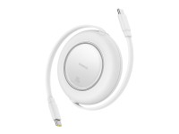 Baseus Free2Pull Mini 100W Retractable USB-C Cable - USB-C 2m - White