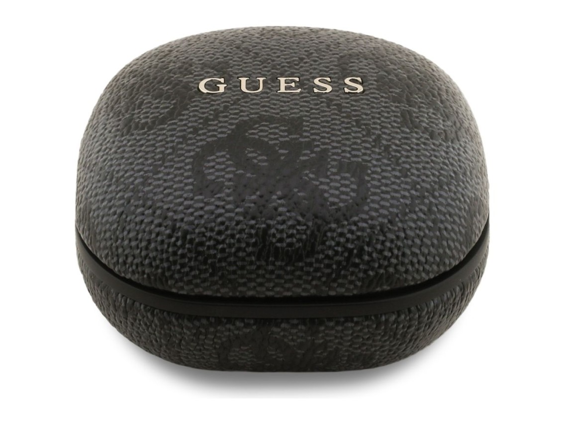 Auriculares inalmbricos Guess 4G Classic con logo metlico y cancelacin de ruido - Negros