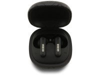 Auriculares inalmbricos Guess 4G Classic con logo metlico y cancelacin de ruido - Negros